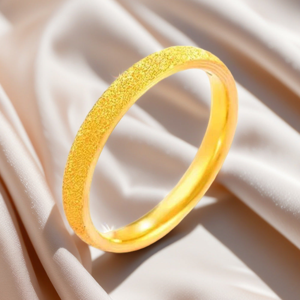 Herren Ring mit funkelndem, strukturiertem Oberflächenfinish Shop Nory