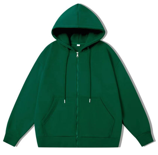Herren nan leichter taillierter Reißverschluss-Kapuzenpullover mit flachen Nähten und Kängurutasche Shop Nory
