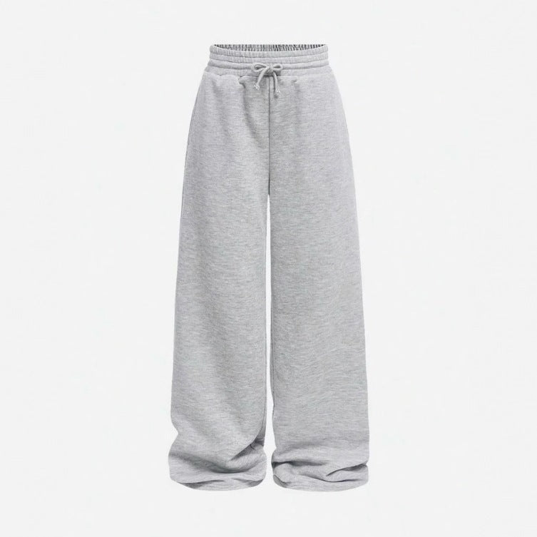 Unisex nan locker fallende Loungehose mit elastischem Kordelbund, Eingrifftaschen und geradem Bein Shop Nory