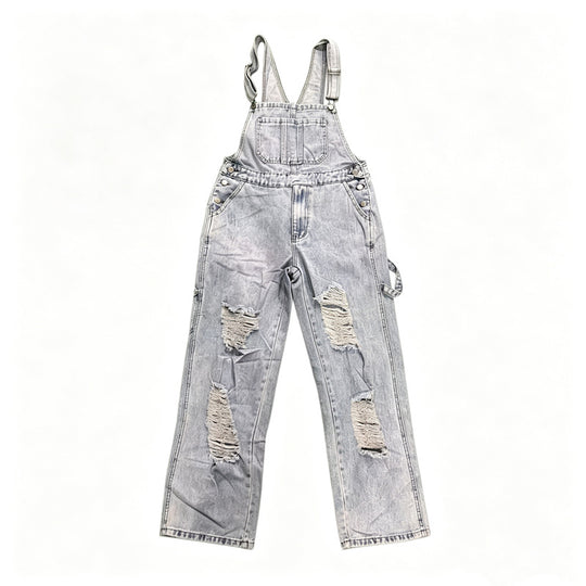 Herren Lässige Ripped Latzhose Shop Nory