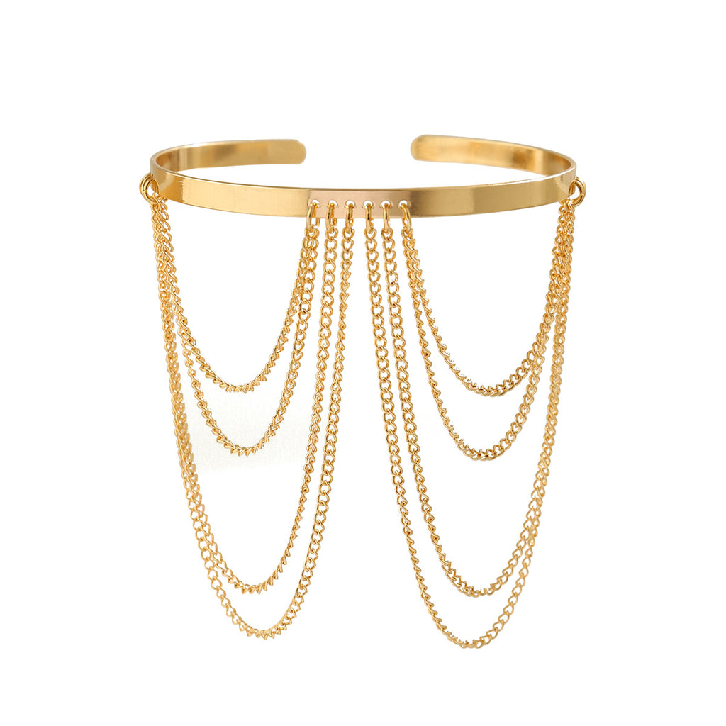 Damen Kettenarmband mit eleganten Verzierungen