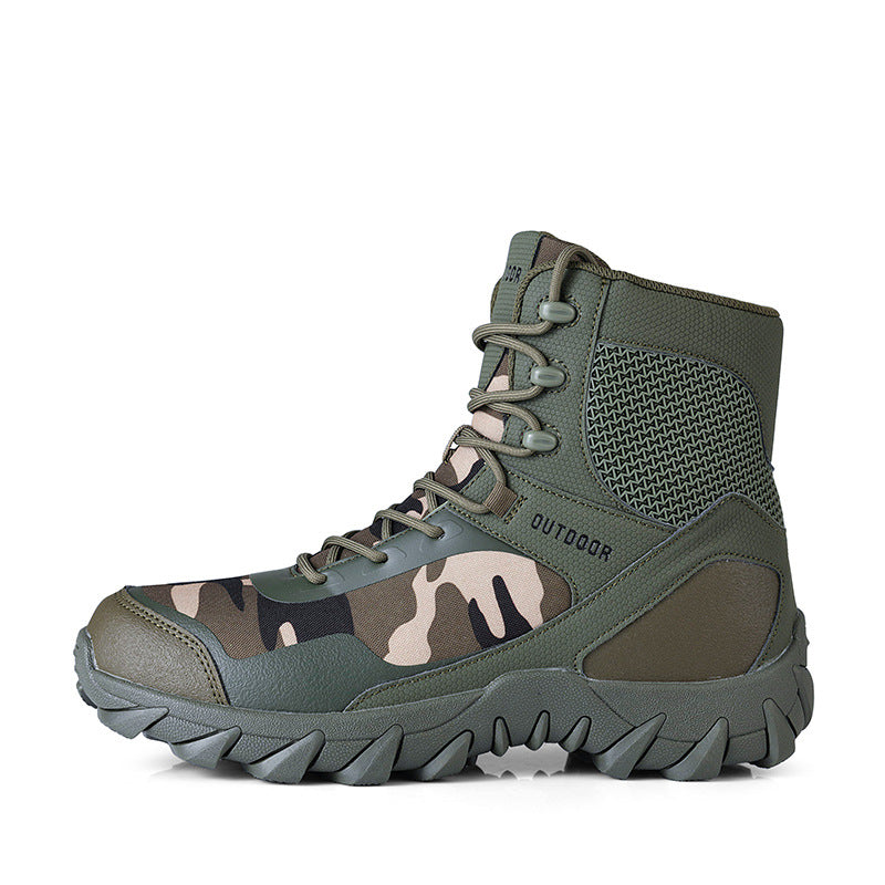 Herren All-Terrain Wanderschuhe mit hohem Knöchelschutz und rutschfester Sohle