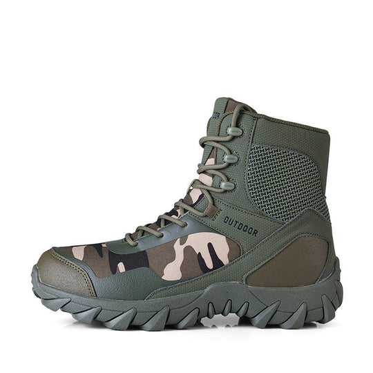 Herren All-Terrain Wanderschuhe mit hohem Knöchelschutz und rutschfester Sohle