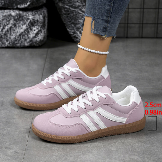 Damen Retro-Sneaker mit Gumsohle und gepolsterter Innensohle Shop Nory