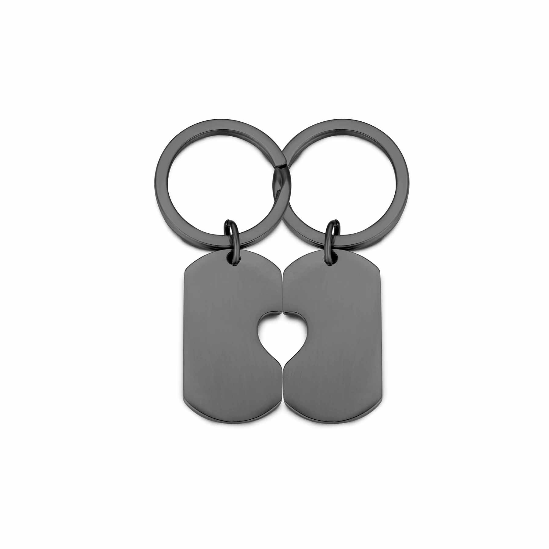 Damen Schlüsselanhänger mit herzförmigem Element Shop Nory