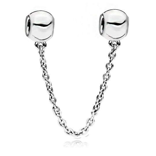 Facettierter Kristall-Charme Perlenanhänger Für Charm-Armband mit Zirkonia-Einfassung