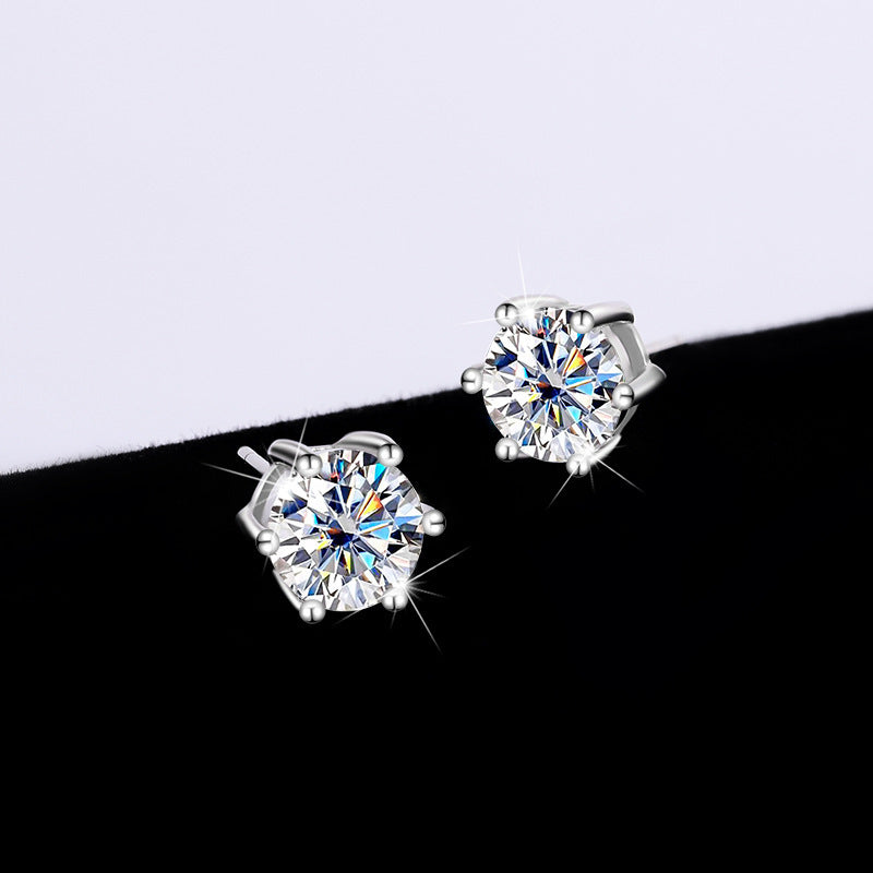 Damen Ohrstecker mit funkelnden Zirkonia Shop Nory