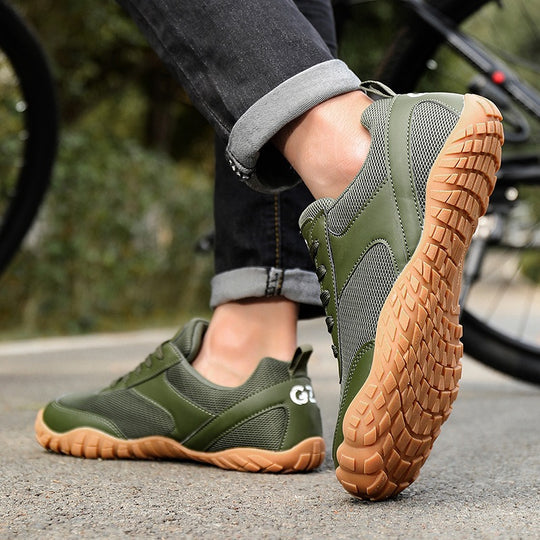 Herren leichte atmungsaktive Trail-Sneaker mit robuster Gummiprofilsohle Shop Nory