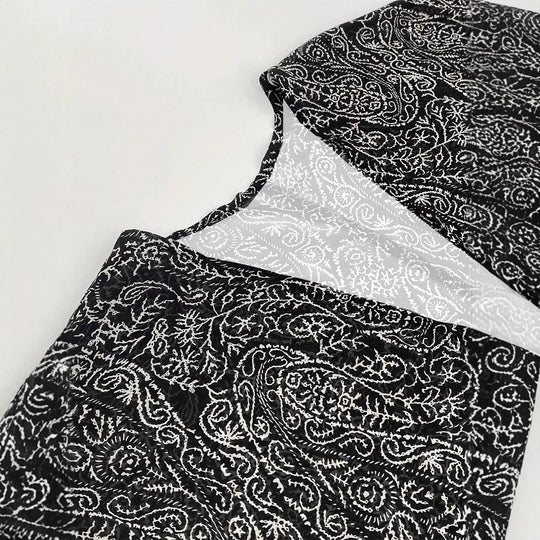 Damen Leichte Offene Kimono-Cardigan mit Paisley-Print Shop Nory