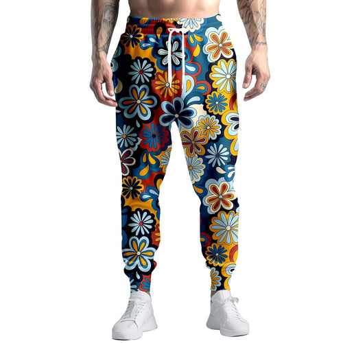 Herren Sportliche Jogginghose mit kreativem Mustermix Shop Nory