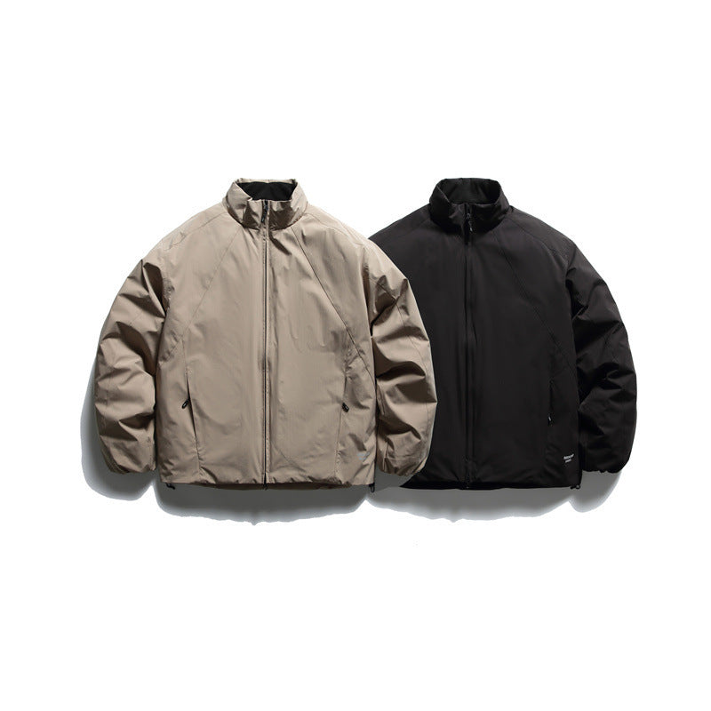 Herren Isolationsjacke im Boxy‑Schnitt mit Stehkragen, Raglanärmeln und Zwei‑Wege‑Reißverschluss Shop Nory