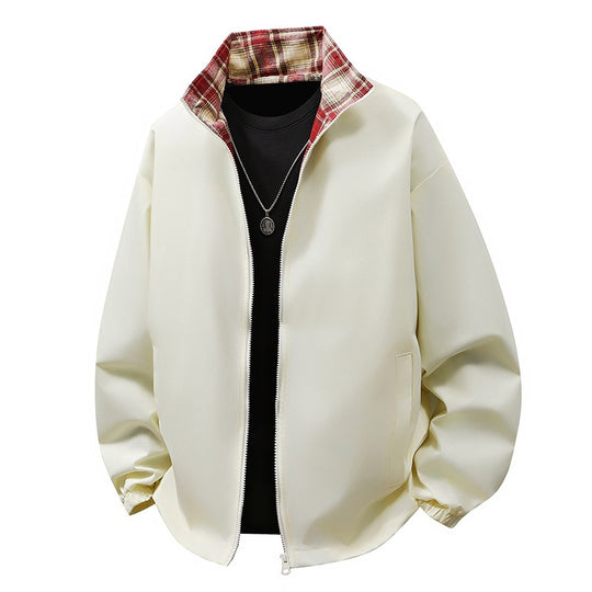 Herren Freizeitjacke mit kariertem Innenfutter Shop Nory