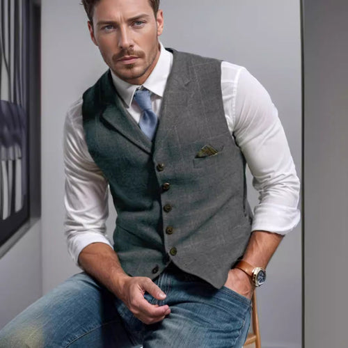 Herren elegante Weste im modernen Stil