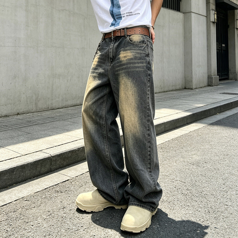 Herren Bequeme Weit geschnittene Jeans Shop Nory
