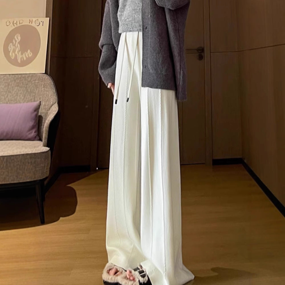 Damen Bequeme und elegante Strick-Hose Shop Nory