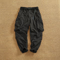 Herren Cargo-Hose mit praktischen Taschen und elastischem Bund Shopnory