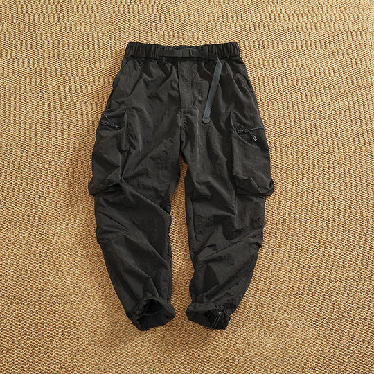 Herren Cargo-Hose mit praktischen Taschen und elastischem Bund Shopnory