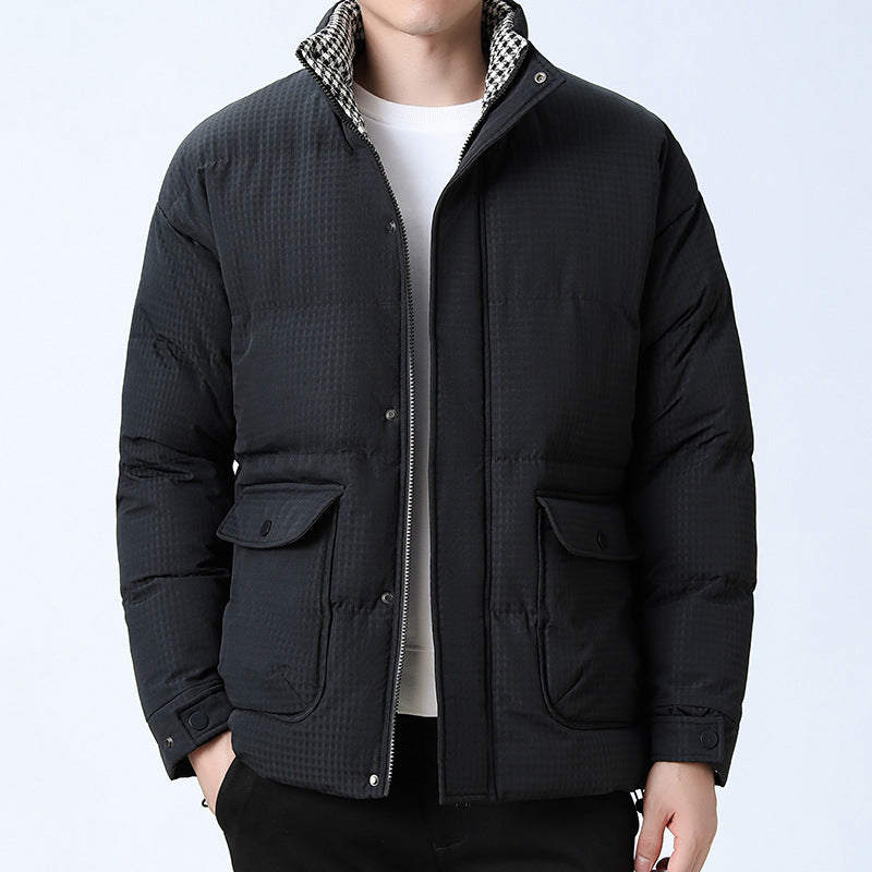 Herren Steppjacke mit hohem Kragen Shop Nory