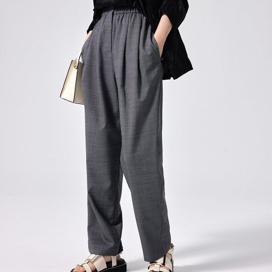 Damen Oversized Hahnentritt-Blazer mit Reverskragen und legerer Silhouette Shop Nory