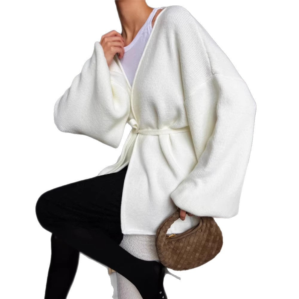 Damen Gemütlicher Oversized Strickcardigan Shop Nory