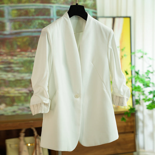 Damen Modischer Blazer mit leicht strukturierter Oberfläche Shop Nory