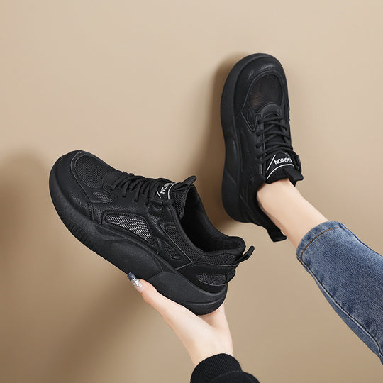 Damen sportive Plateausneaker mit luftdurchlässigem Netzgewebe und dämpfender ergonomischer Sohle Shop Nory