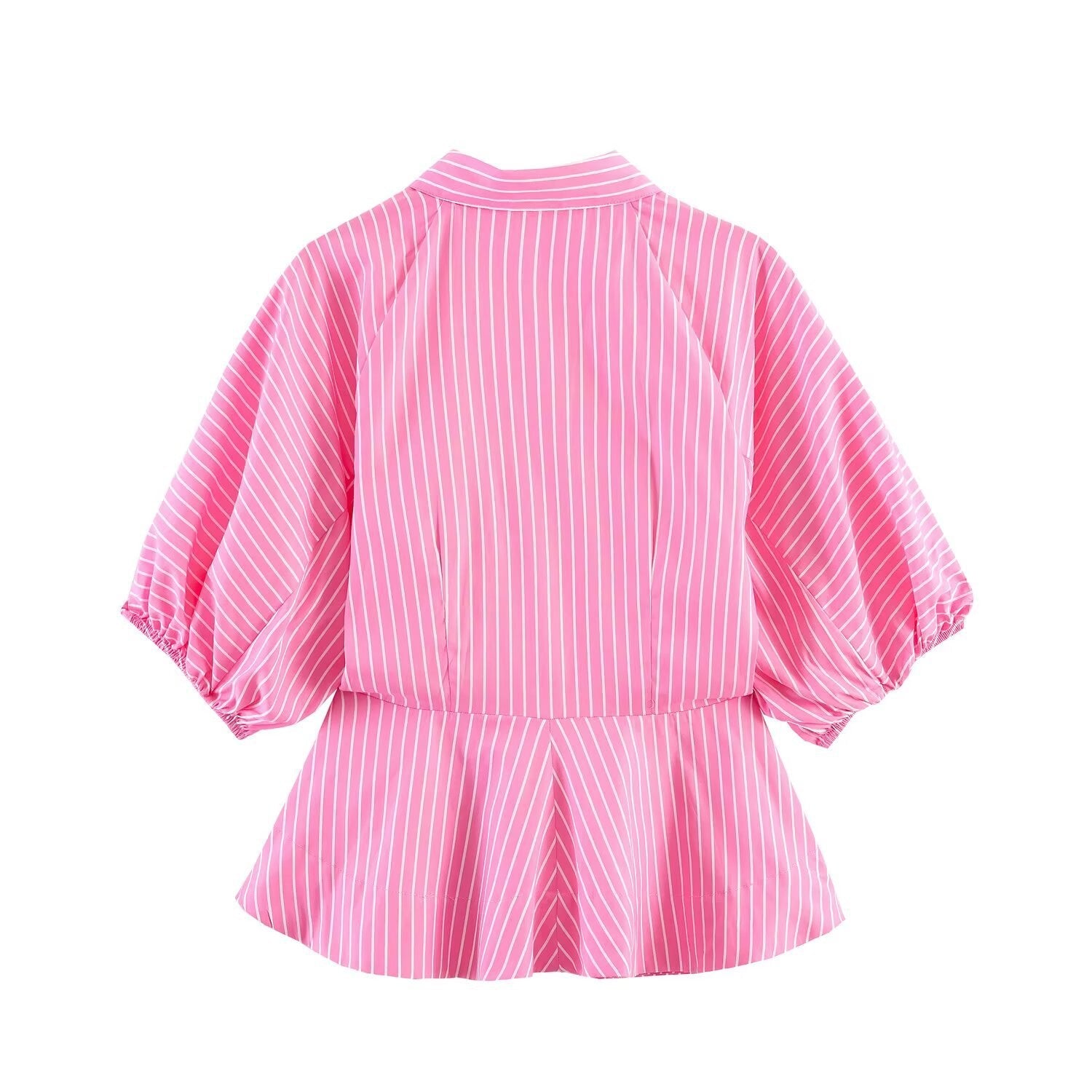 Damen Blusenshirt mit voluminösen Ärmeln und elegantem Schnitt