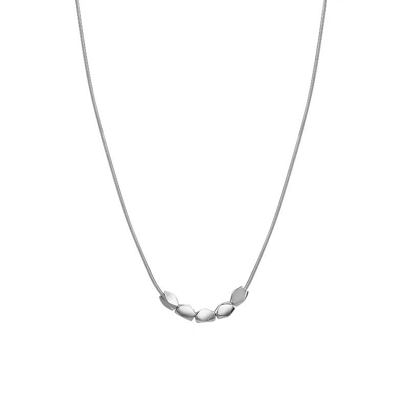 Damen minimalistisches Kette mit funkelndem Anhänger Shop Nory