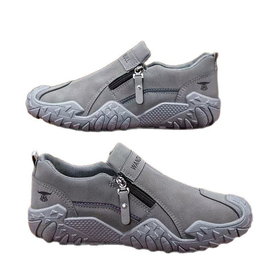 Herren Robuster Outdoor-Sneaker mit Reißverschluss und profiliertem Trail-Profil Shop Nory