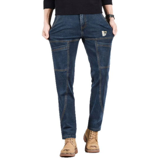 Herren Bequeme und stylische Workwear Denim Hose Shop Nory