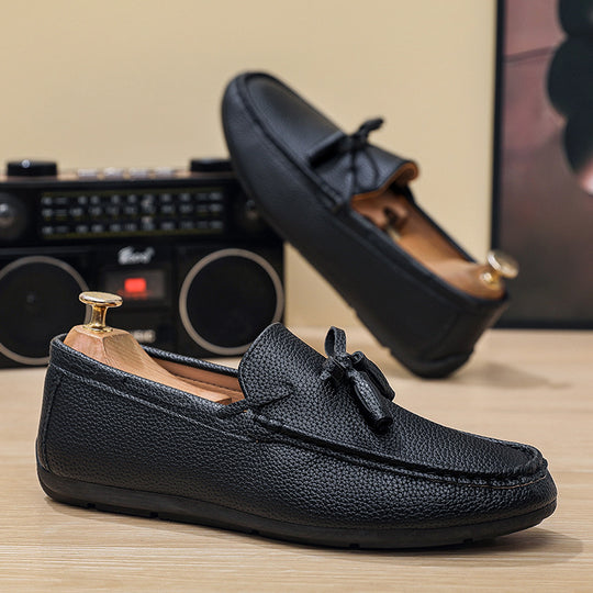 Herren Elegante Mokassins mit modischem Schnürdetail Shop Nory