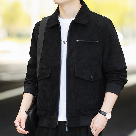 Herren Moderne Utilityjacke mit praktischen Taschen Shop Nory