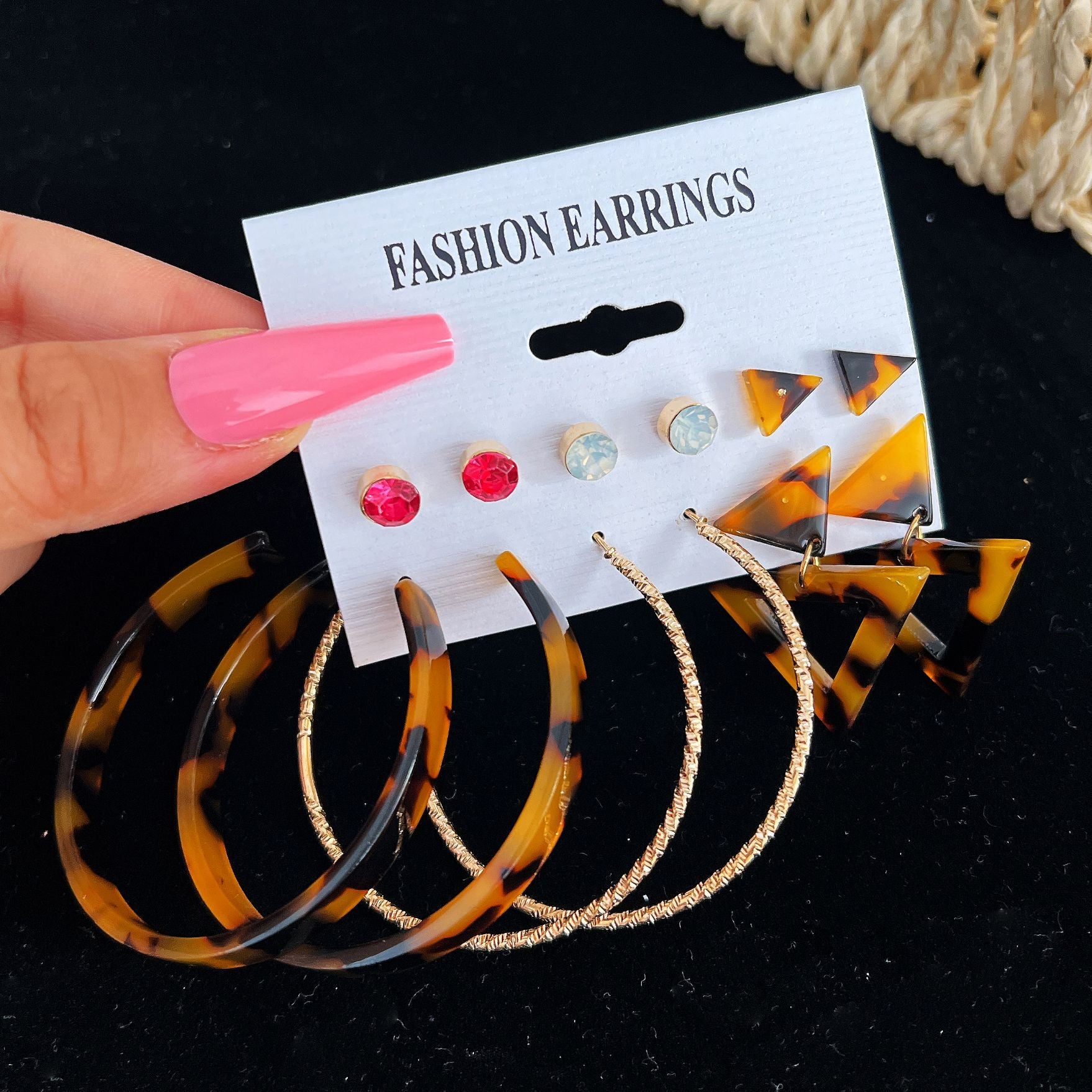 Damen Ohrringe Set mit trendigem Design Shop Nory