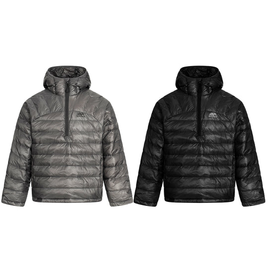 Herren Kurz geschnittener wattierter Halb-Zip Puffer mit Stehkapuze und ultraleichter Isolierung Shop Nory