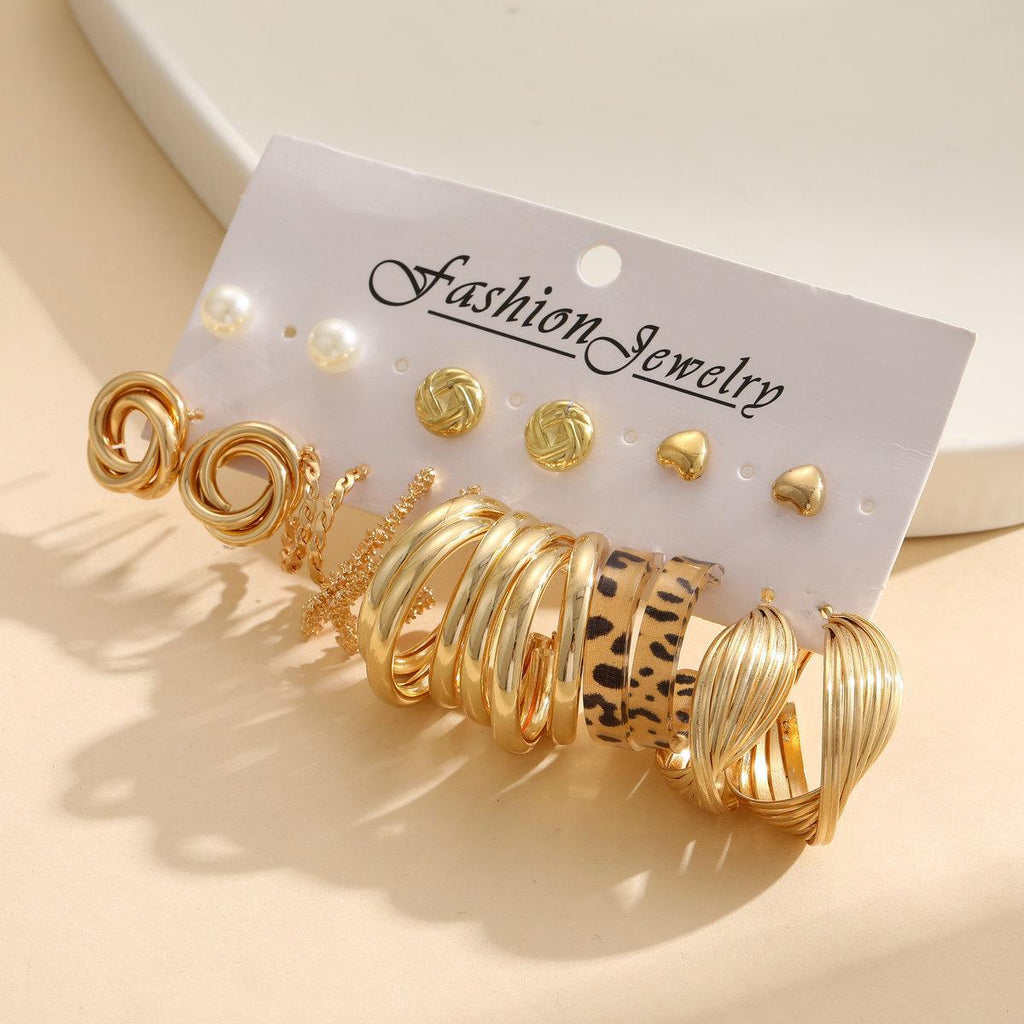 Damen Ohrstecker Set mit eleganten und vielfältigen Designs Shop Nory