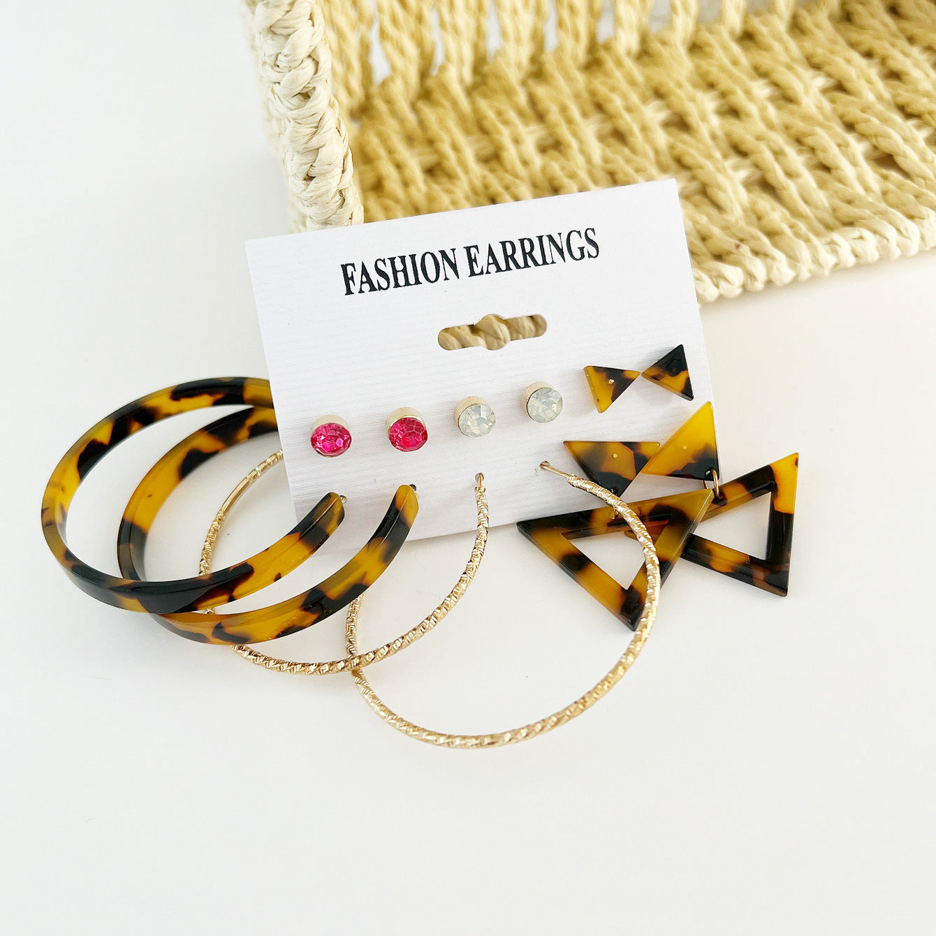 Damen Ohrringe Set mit trendigem Design Shop Nory