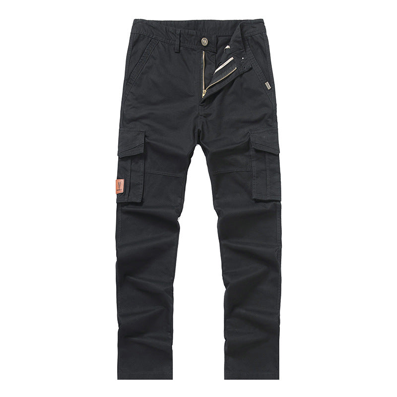 Herren Cargohose im Slim-Straight Schnitt mit Mehrfach‑Taschen und verstärkten Knien Shop Nory