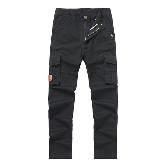 Herren Cargohose im Slim-Straight Schnitt mit Mehrfach‑Taschen und verstärkten Knien Shop Nory