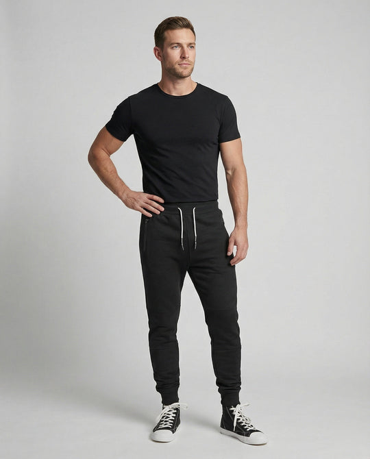 Jogginghose Herren sportlich mit funktionalen Taschen