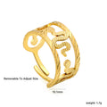 Damen Ring mit kunstvollem Schlangenmotiv und verstellbarem Design Shop Nory