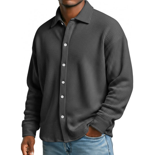 Herren Modische Strickjacke mit hohem Kragen Shop Nory