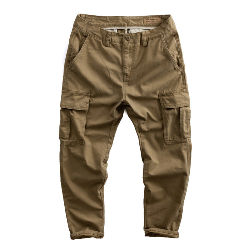 Herren Cargo-Hose mit taperter Passform, Utility-Taschen und verstärkten Nähten Shop Nory