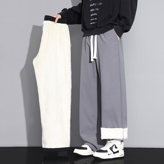 Herren Modische Relaxed Fit Fleece-Hose