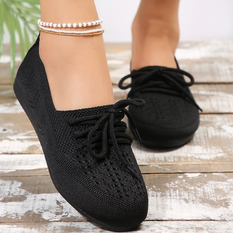 Lässige Flache Mesh Schuhe Shopnory