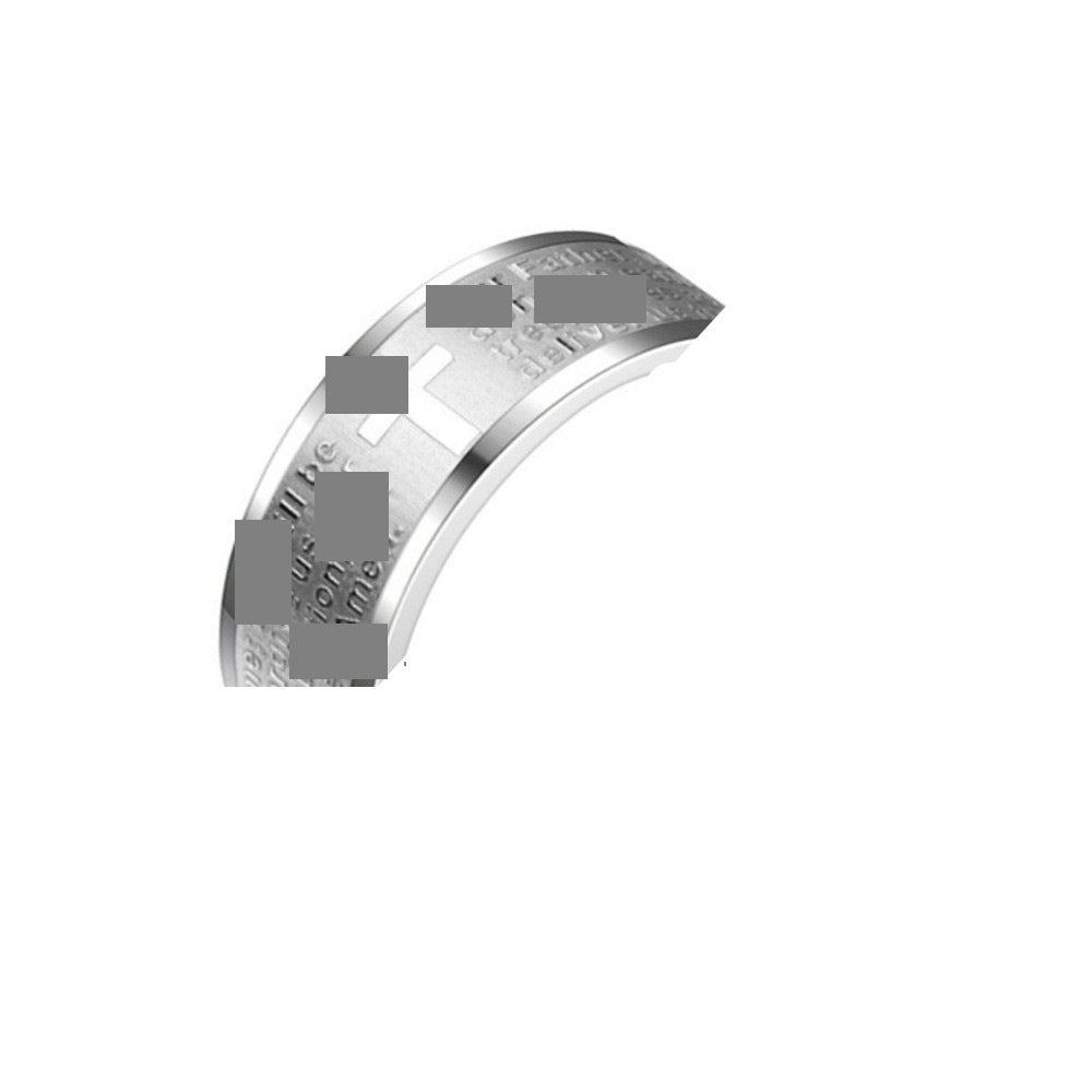 Herren Ring mit kunstvoller gravierter Oberflächenstruktur und modernem Design Shop Nory