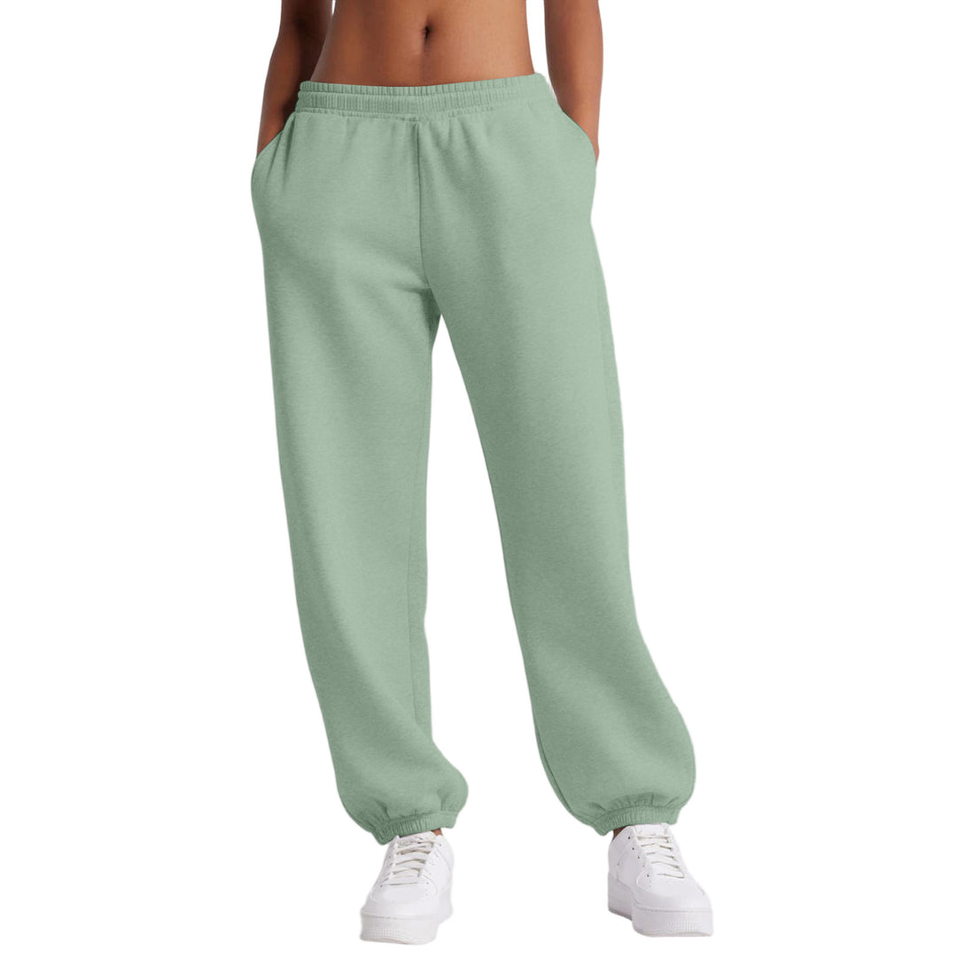 Damen nan schmale High‑Waist Sweat-Jogginghose mit hohem Komfortbund, verstellbarem Kordelzug und elastischen Knöchelbündchen Shop Nory