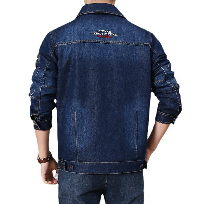 Herren Klassische Jeansjacke Shop Nory