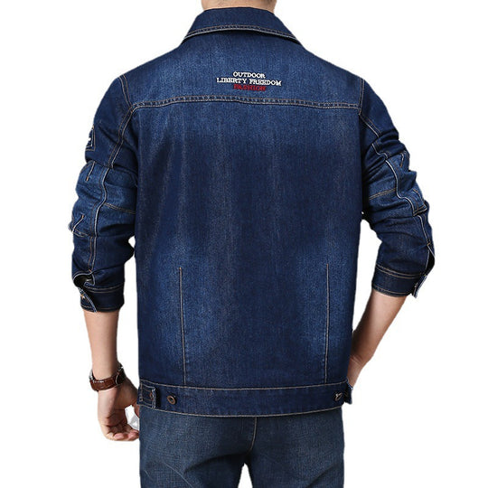 Herren Klassische Jeansjacke Shop Nory