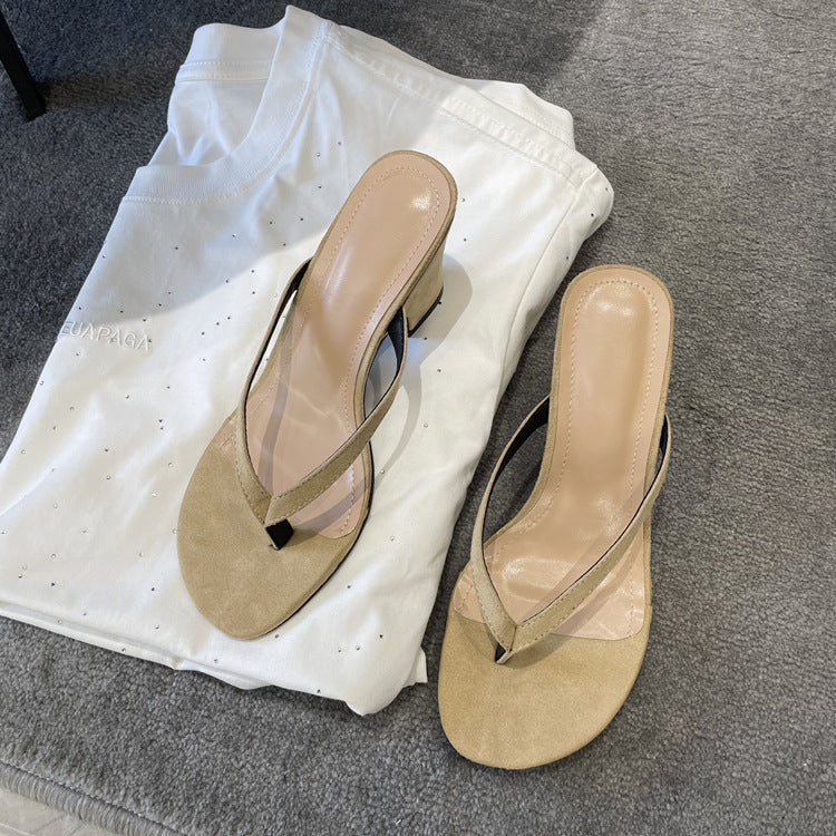 Damen Zehentrenner mit elegantem Design und komfortablem Fußbett