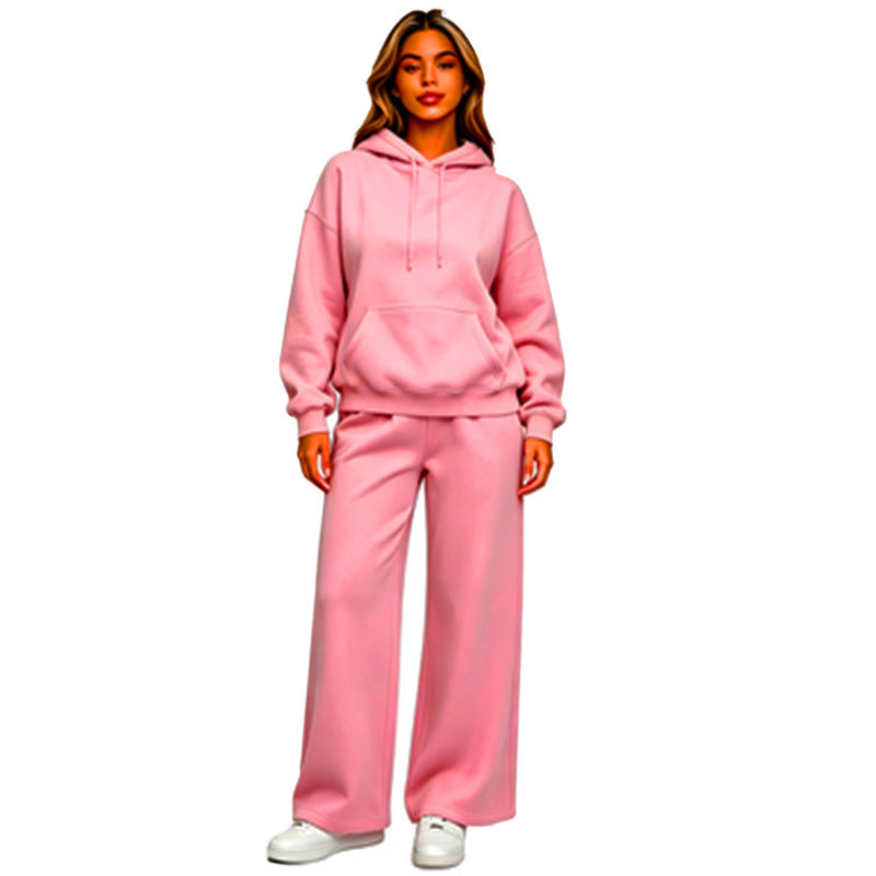 Damen Bequemer Oversized Hoodie mit weiten Jogginghosen Shop Nory